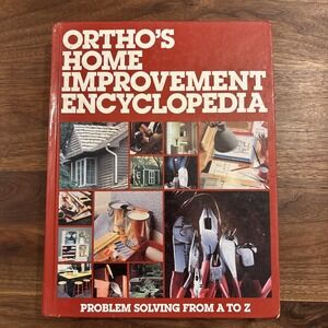 Ortho's Home Improvement Encyclopedia Hard Cover Book